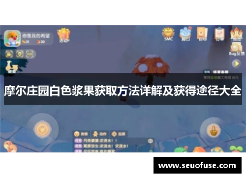 摩尔庄园白色浆果获取方法详解及获得途径大全